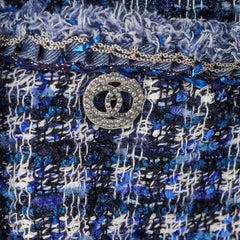 Chanel Tweed Jacket Blue