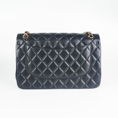 Chanel jumbo black lambskin Clearance