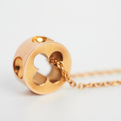 Louis Vuitton 18k Yellow Gold Empreinte Pendant Necklace – I MISS