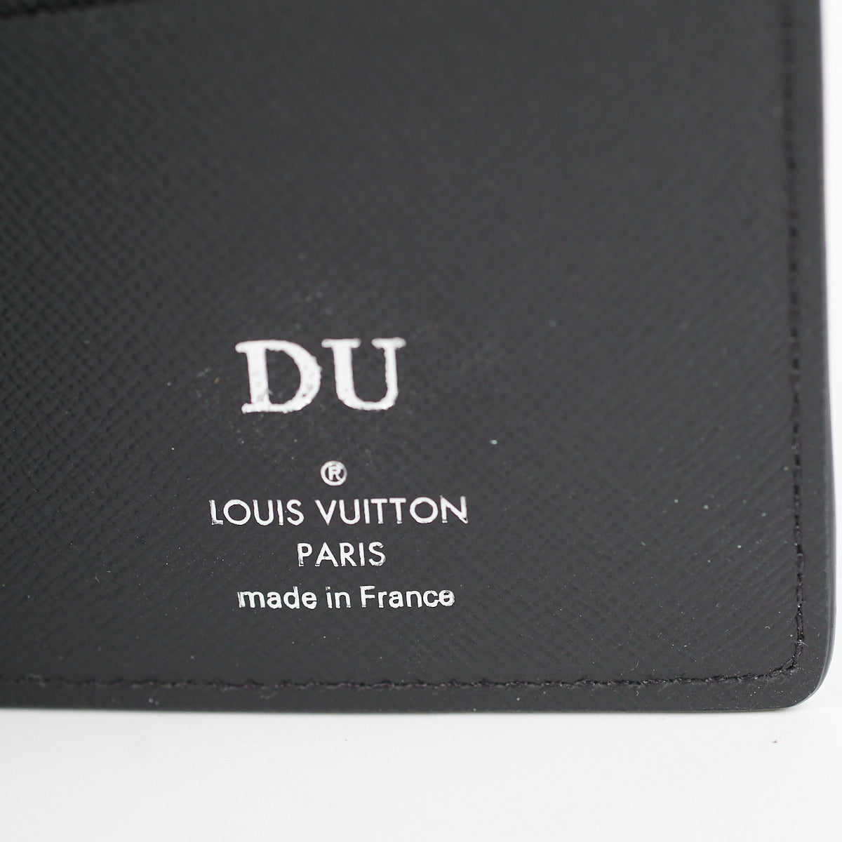 LOUIS VUITTON Logo Brazza Long Bifold Wallet Damier Graphite Gray N62665  01MW885