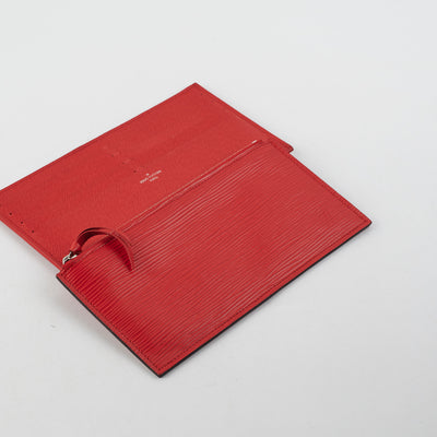 Louis Vuitton Félicie Pochette Epi Red - THE PURSE AFFAIR