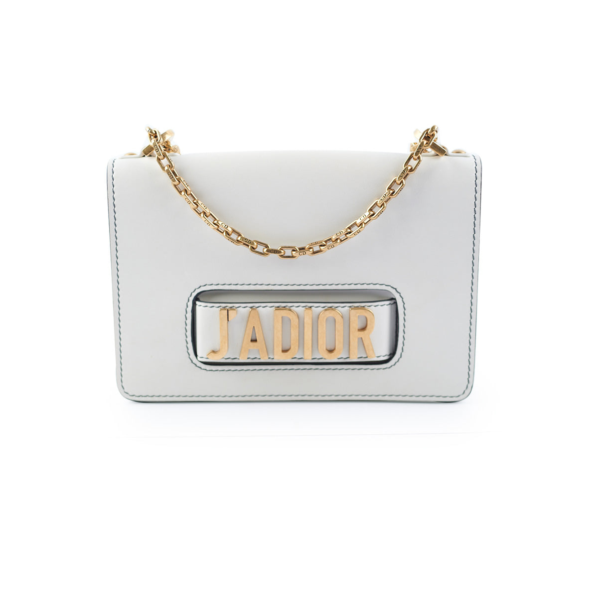Lady dior crocodile bag Dior White in Crocodile  31624399