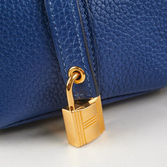 Hermes 18 Picotin Lock Bag Blue Saphir Y Stamp 2020