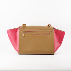 Celine Trapeze Medium Green Pink