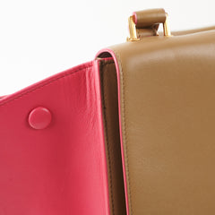 Celine Trapeze Medium Green Pink