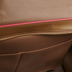 Celine Trapeze Medium Green Pink