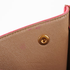 Celine Trapeze Medium Green Pink