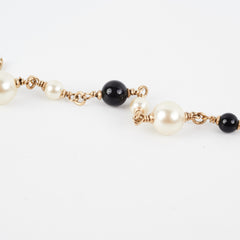 Chanel Long Necklace Pearls CC (Costume Jewellery)