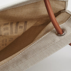 Hermes Aline Grooming Bag Craie/Gold