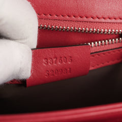 Gucci Medium Interlocking G Shoulder Bag Fuchsia
