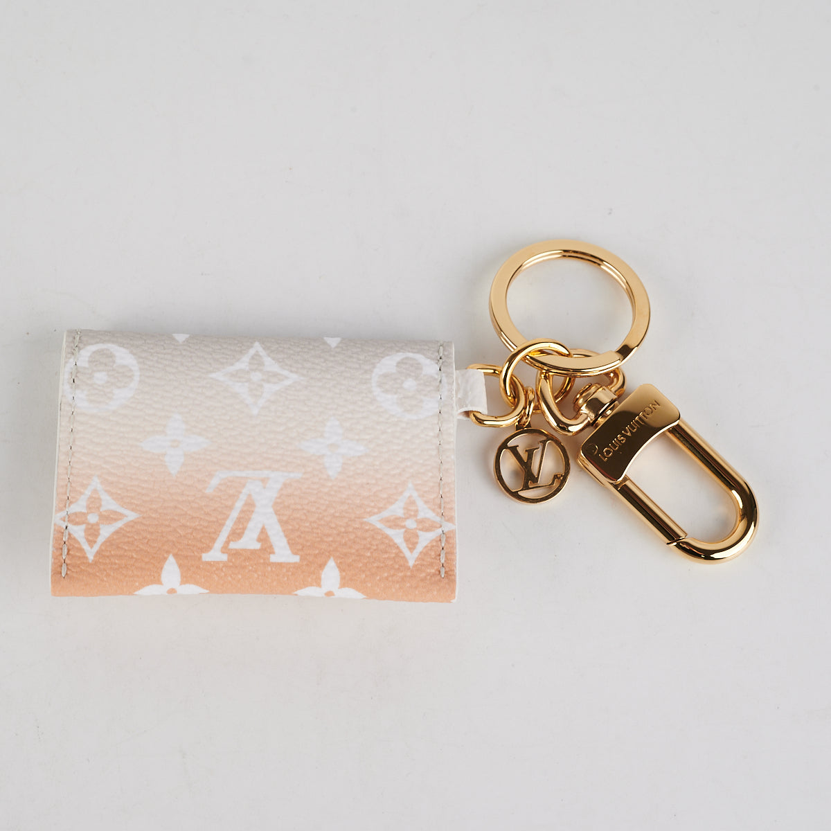 Kirigami cloth key ring Louis Vuitton Brown in Cloth - 16659622