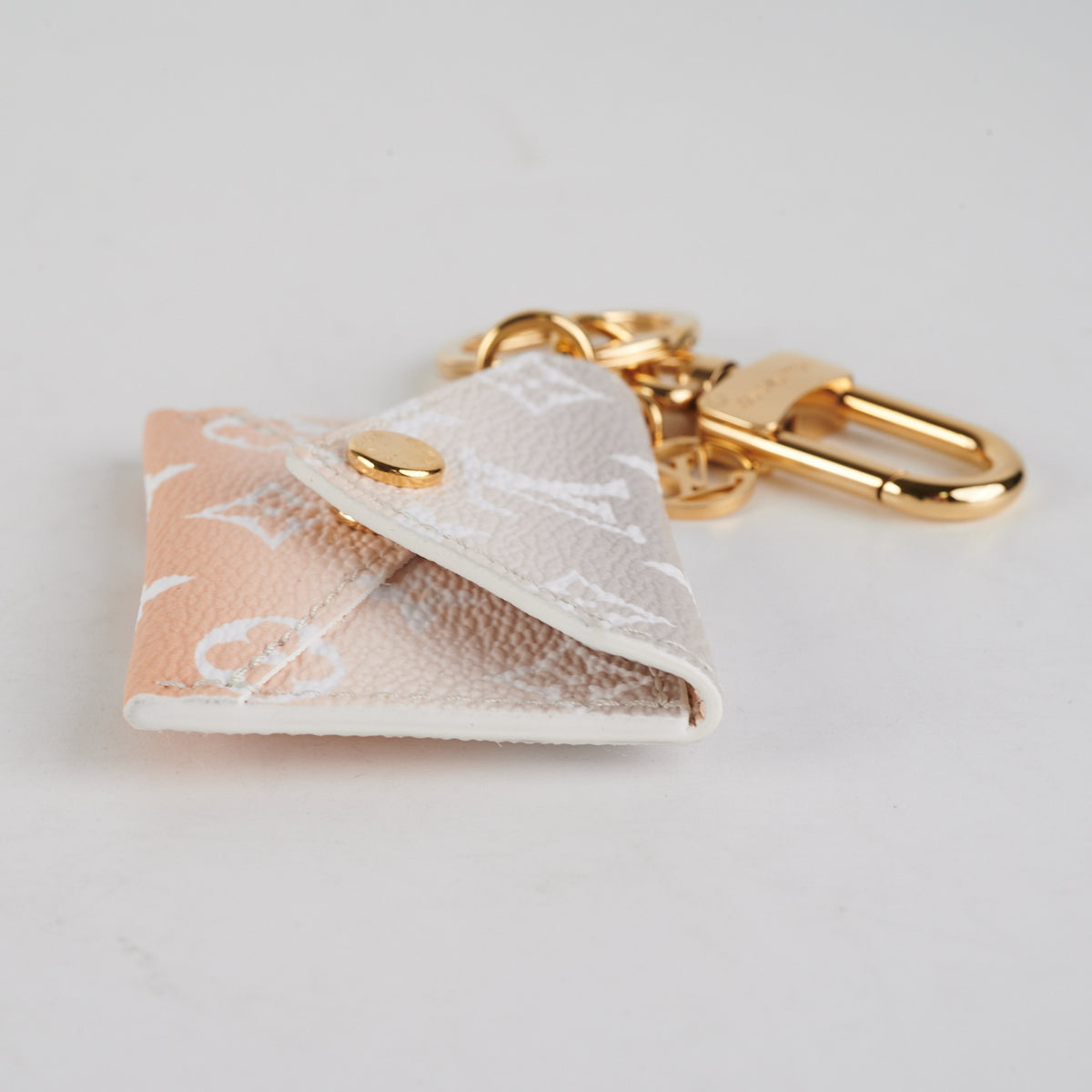 Kirigami cloth key ring Louis Vuitton Brown in Cloth - 16659622