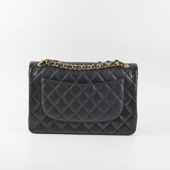 Chanel Quilted Jumbo Caviar GHW Black (Microshipped)