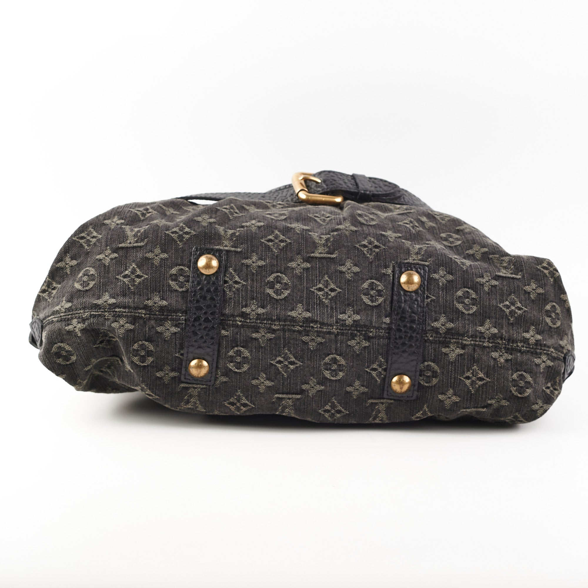 Louis Vuitton Black Denim Monogram Denim Neo Cabby MM Bag – Bagaholic