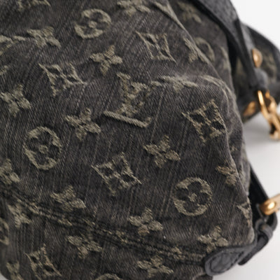 Louis Vuitton Black Monogram Denim Neo Cabby GM QJB0BG0WK3060