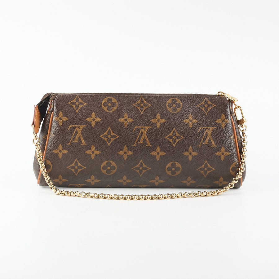 Louis Vuitton Damier Azur Eva Clutch Shoulder Bag - THE PURSE AFFAIR