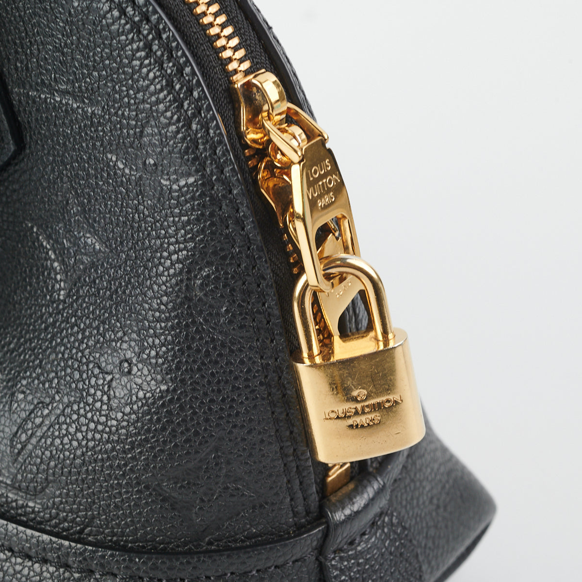 Louis Vuitton Black Empriente Leather Alma BB Bag - AGL1400 – LuxuryPromise