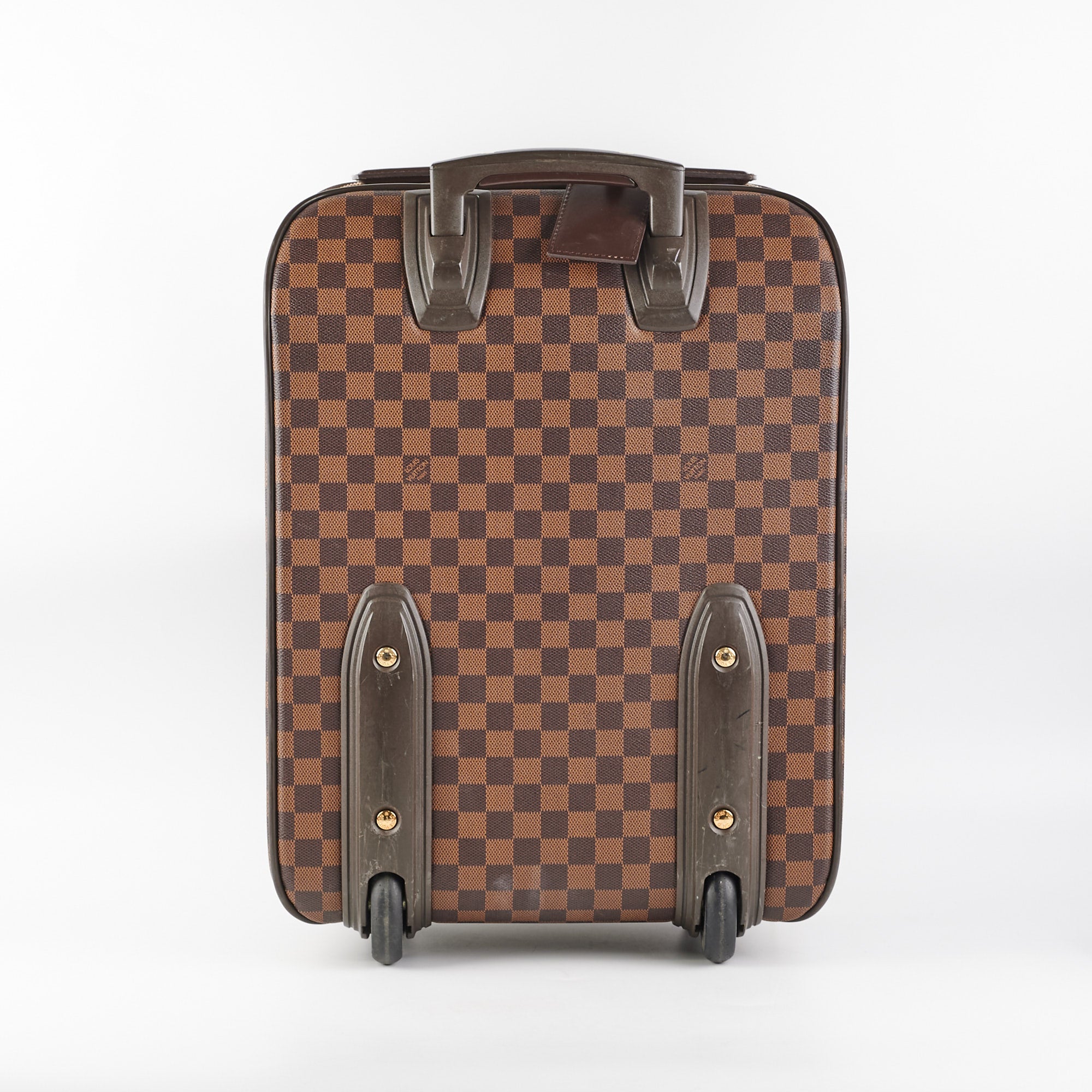 Louis Vuitton Terre Damier Geant Conquerant 55 Pegase Rolling Luggage  CarryOn 2L1117