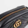 Gucci GG Marmont Matelasse Mini Black Camera Crossbody Bag