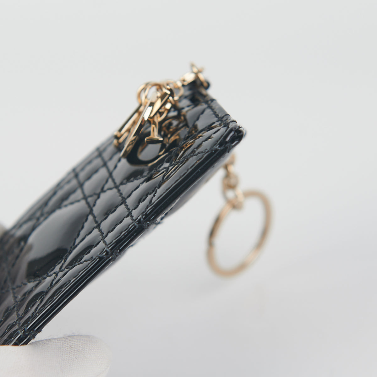 Dior card holder keychain Clearance
