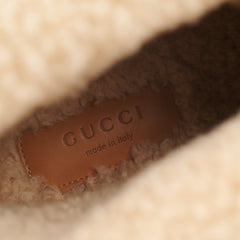 Gucci Shearling Boots Size 36