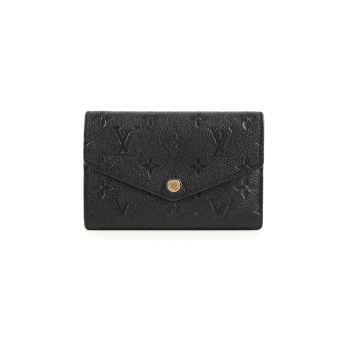 Leather wallet Louis Vuitton Black in Leather - 25253423