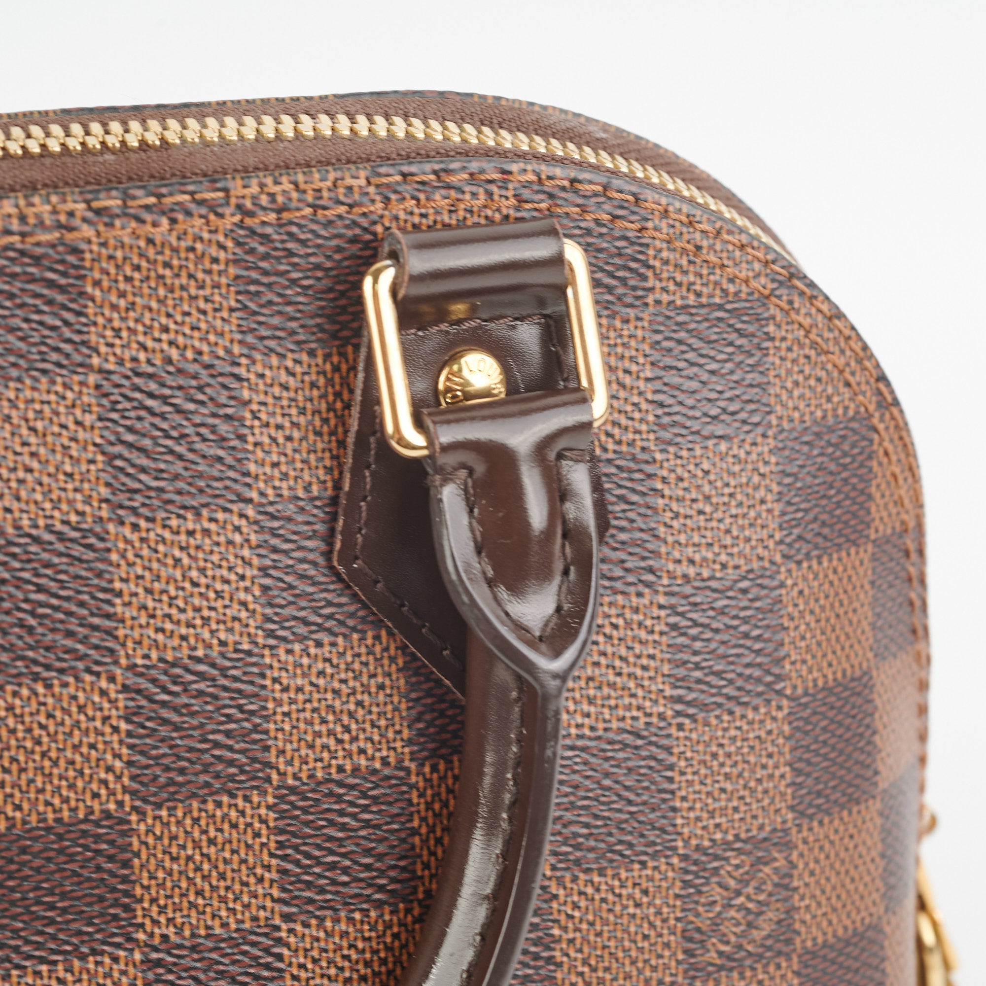 Louis Vuitton Damier Ebene Alma BB w/ Strap - Brown Satchels, Handbags -  LOU771379