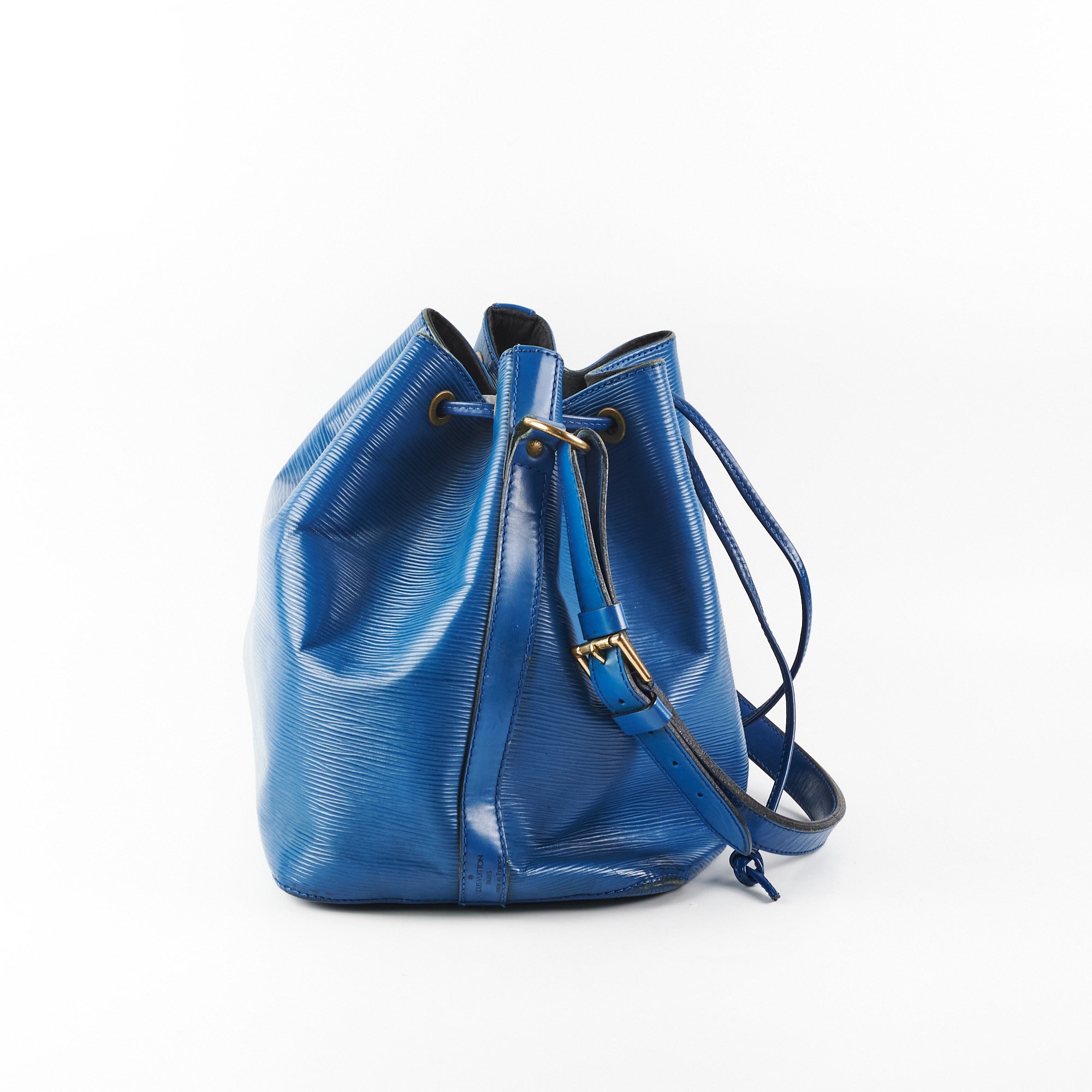 Louis Vuitton Blue Epi Noe Leather ref.564365 - Joli Closet