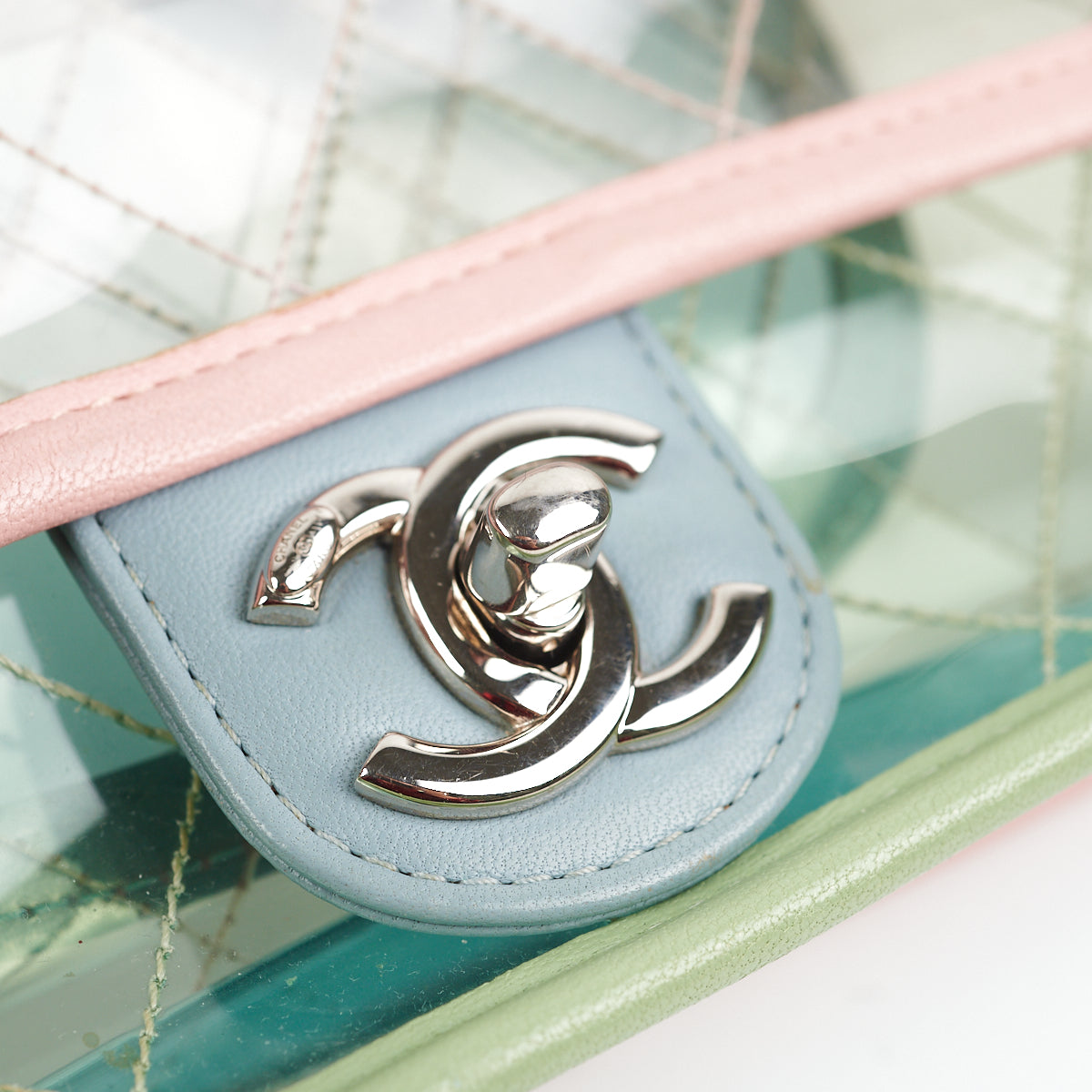 Chanel PVC Quilted Mini Coco Splash Flap - THE PURSE AFFAIR