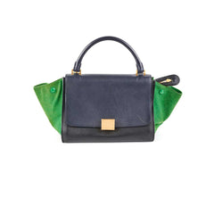 Celine Trapeze Green and Black