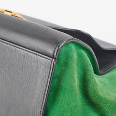 Celine Trapeze Green and Black
