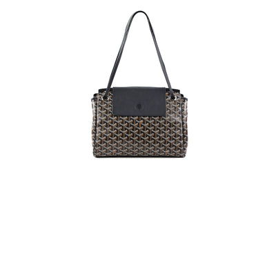 Goyard Goyardine Sac Rouette PM - Black Shoulder Bags, Handbags - GOY31451