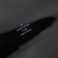 Louis Vuitton Patent Epi Clutch with Strap Black