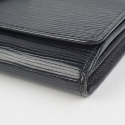 Louis Vuitton Epi Wallet Black - THE PURSE AFFAIR