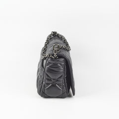 BC Dior Medium Caro Bag Black