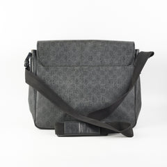 Gucci Mens Black Shoulder Monogram Bag