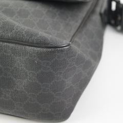 Gucci Mens Black Shoulder Monogram Bag