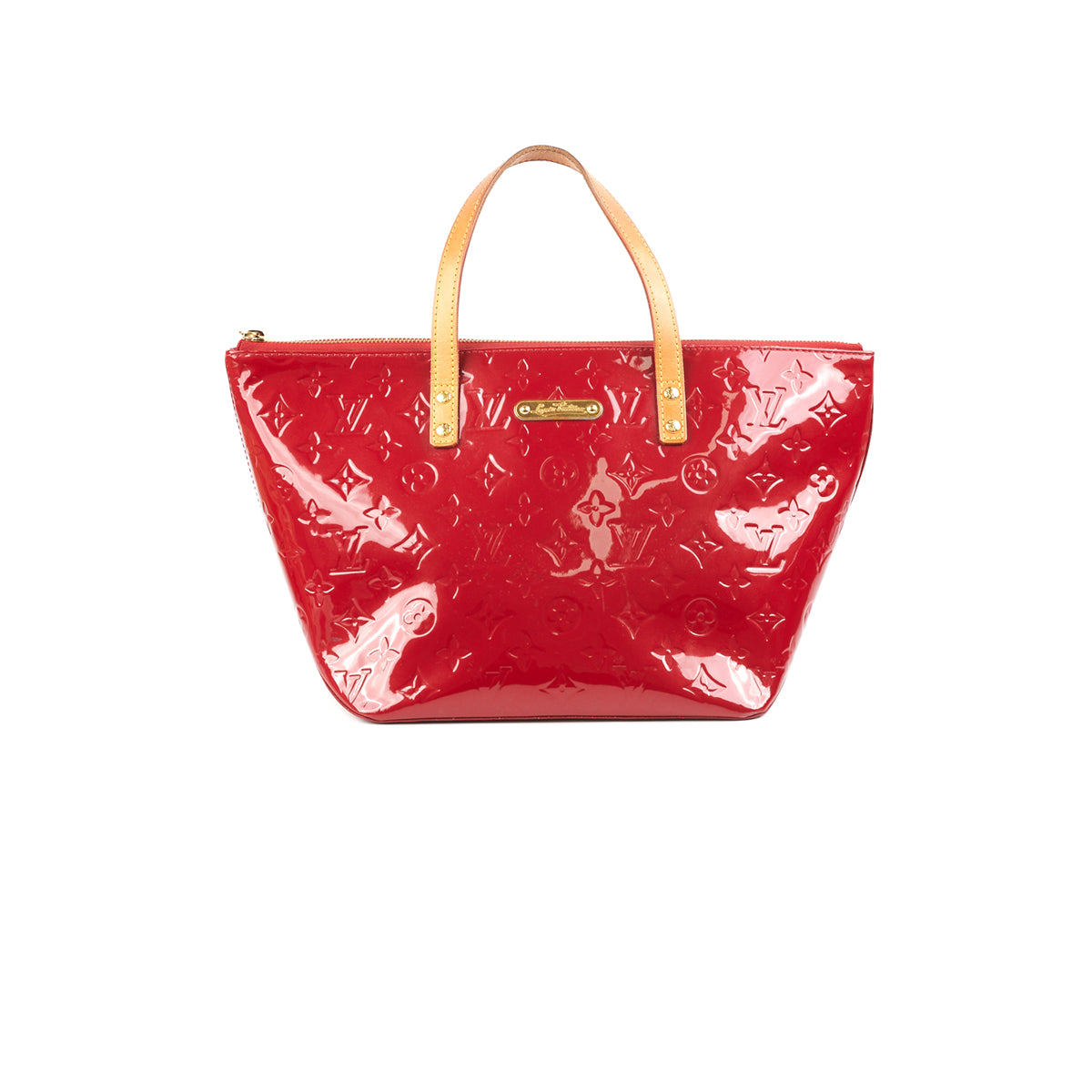 Louis Vuitton Red Vernis Bellevue PM Leather Patent leather ref.186294 -  Joli Closet