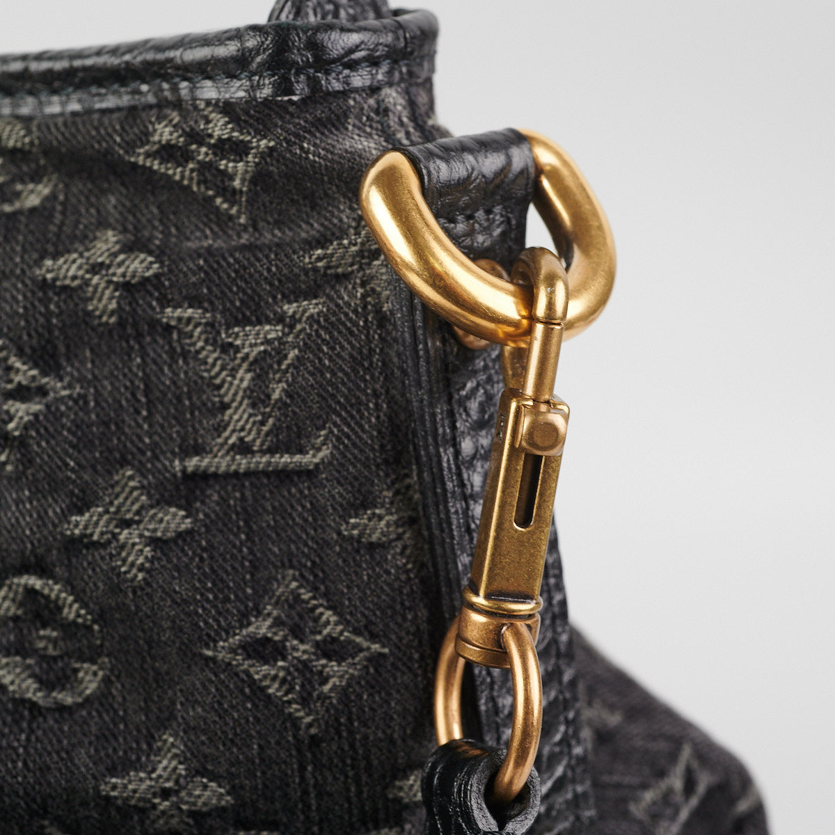 Louis Vuitton Virgil Abloh Black Monogram Denim And Taurillon Leather  Keepall XS 2019 Available For Immediate Sale At Sothebys