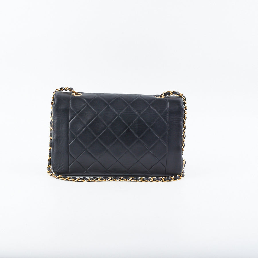 Diana leather crossbody bag Chanel Black in Leather - 34287868