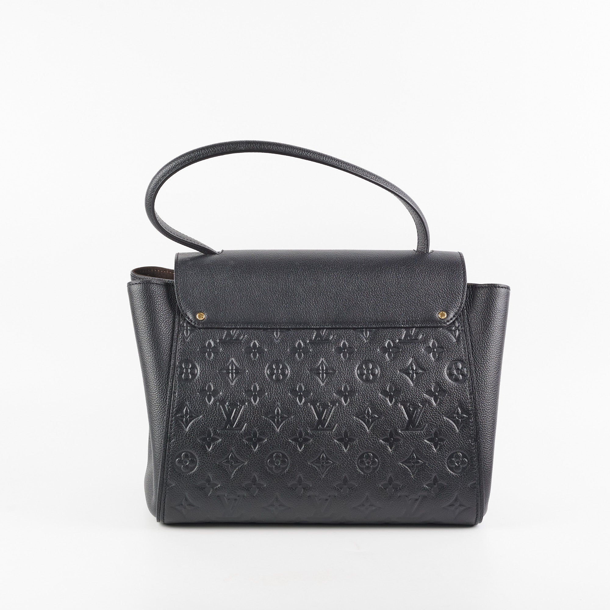 Louis Vuitton Black Monogram Empreinte Leather Trocadero Bag Louis