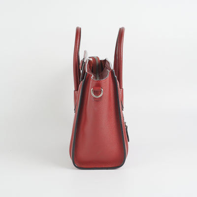 Celine Nano Luggage Red