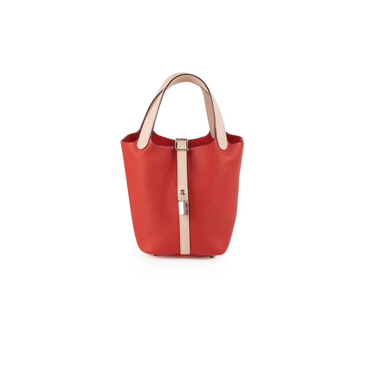 Hermes Picotin Lock 18 Bag S5 Rouge Tomate Clemence GHW