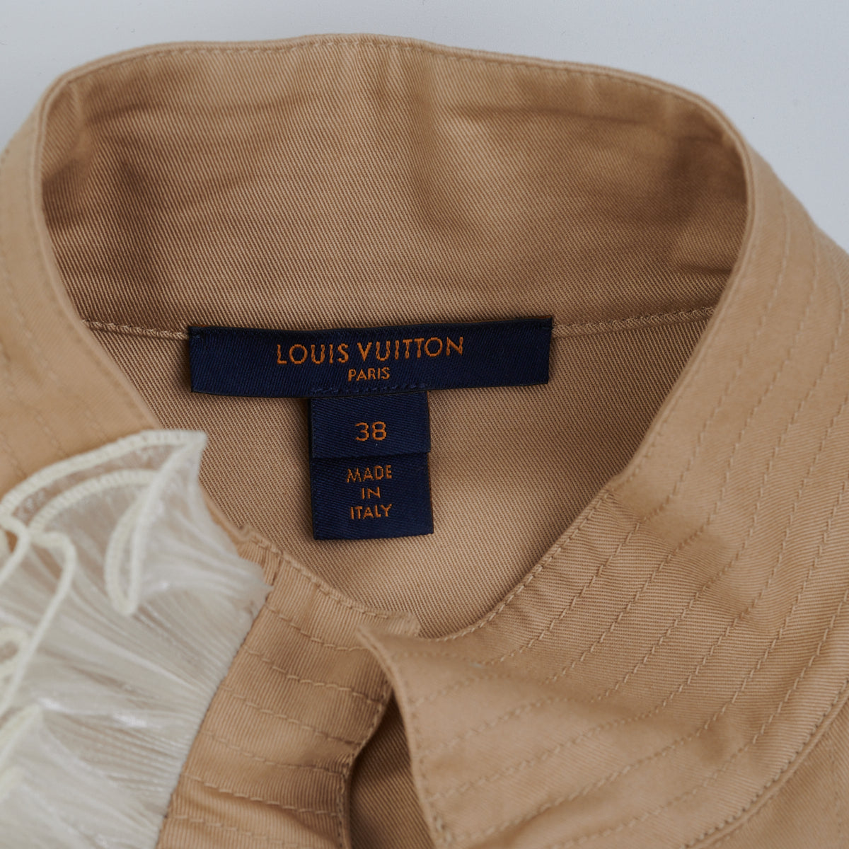 Vinyl trench coat Louis Vuitton Burgundy size 38 FR in Vinyl - 35653707