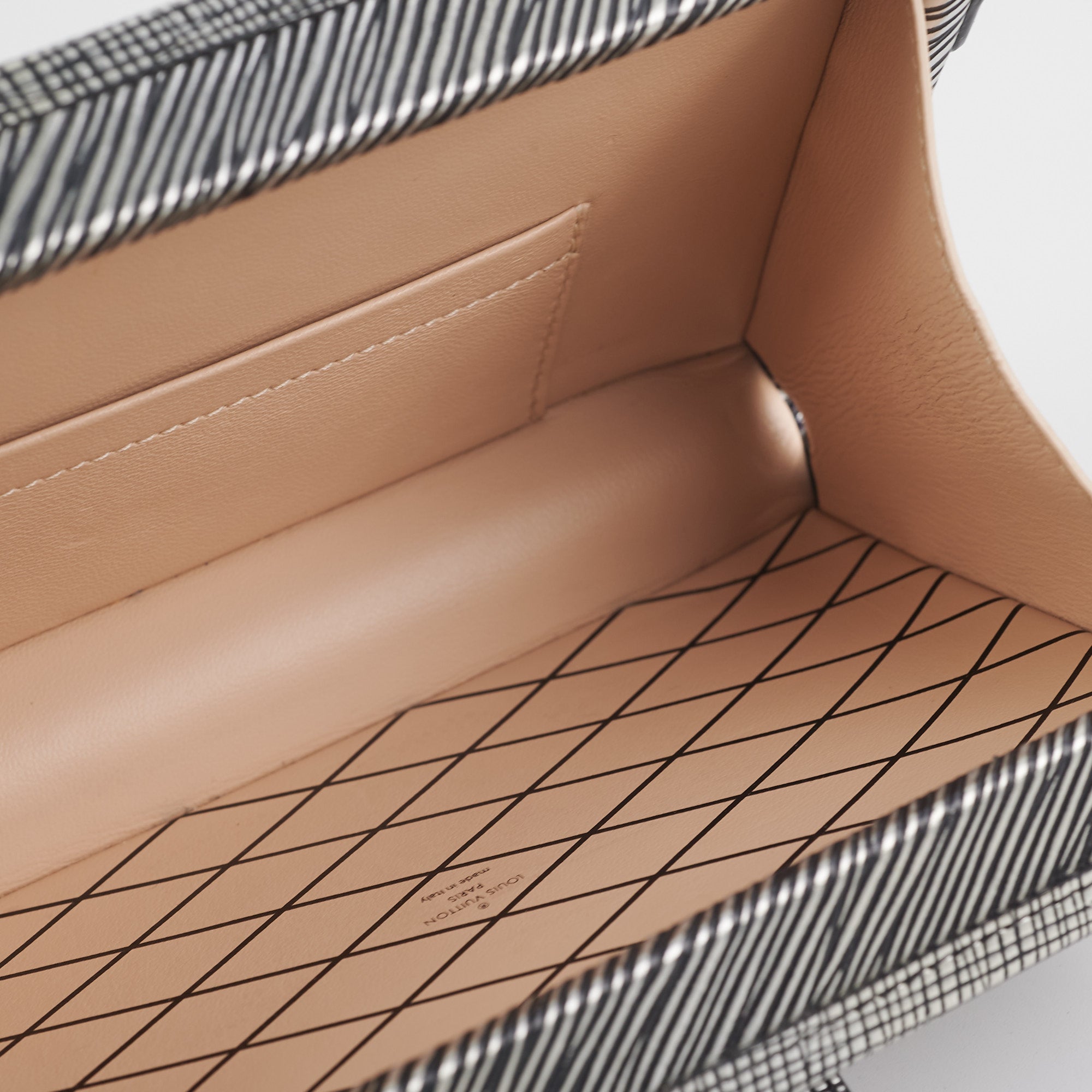 Louis Vuitton Metallic Epi Petite Malle Silver THE PURSE AFFAIR