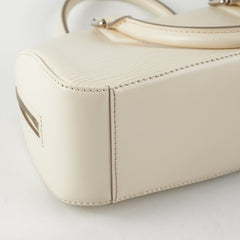 Louis Vuitton Jasmine Boston Epi White Bag