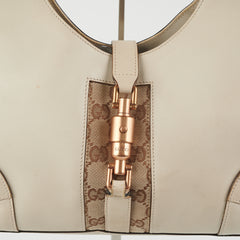Gucci Cream Leather Shoulder Bag