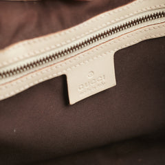 Gucci Cream Leather Shoulder Bag
