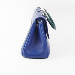 Dior Be Dior Blue Top Handle Bag