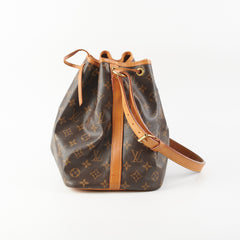 Louis Vuitton Vintage Noe Bucket Bag Monogram